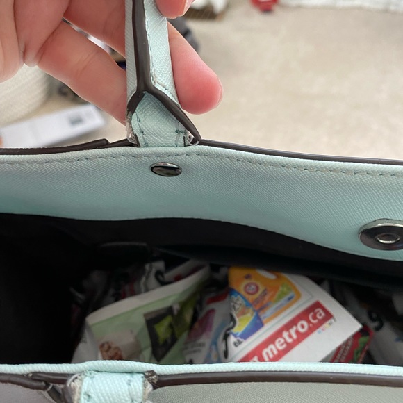 EUC Rebecca Minkoff Mab Tote light blue - Picture 5 of 12